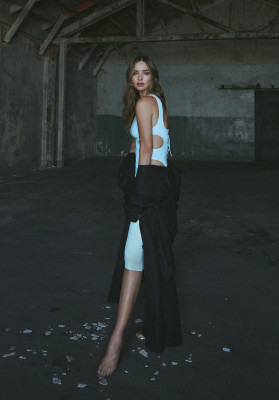 Miranda Kerr by Greg Swales for LUISAVIAROMA (2022)