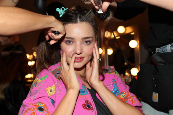 Miranda Kerr – MOSCHINO Spring Summer 2018 Collection in LA