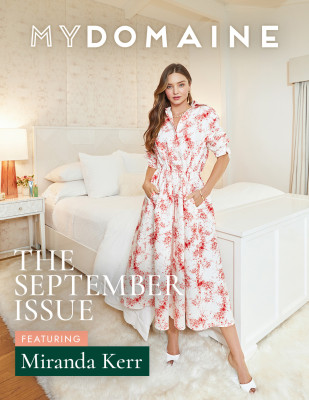 Miranda Kerr - Tours Her Malibu Home in MyDomaine&#039;s First Digital Issue