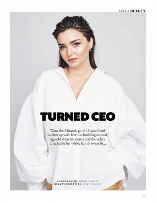 Miranda Kerr – Grazia Magazine UK May 2019 Issue