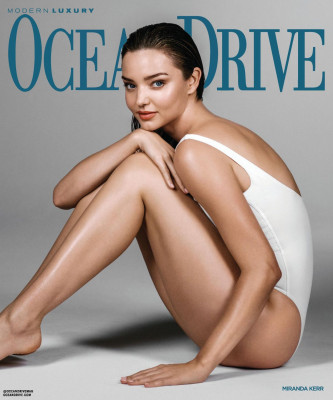 MIRANDA KERR in Ocean Drive Magazine, July/August 2020