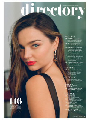 Miranda Kerr – InStyle Magazine US April 2019 Issue
