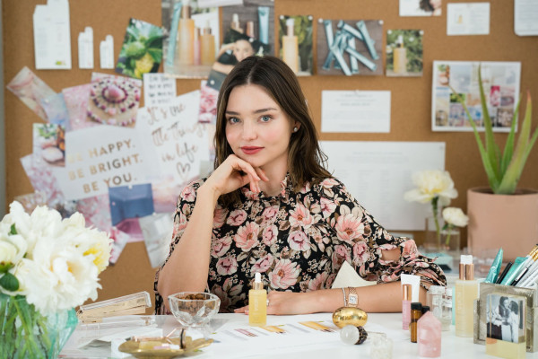 Miranda Kerr - Kora Organics Office Work Life Balance