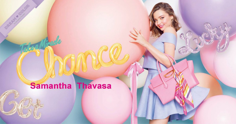 MIRANDA KERR for Samantha Thavasa, Spring 2017