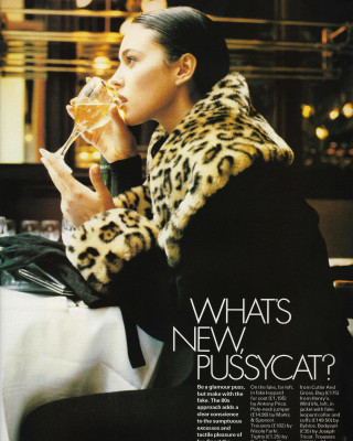 Monica Bellucci ~ Elle UK October 1988 by Friedemann Hauss