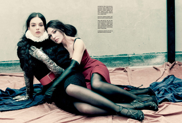 Monica Bellucci & Deva Cassel by Paolo Roversi for Vogue Italia // July 2021