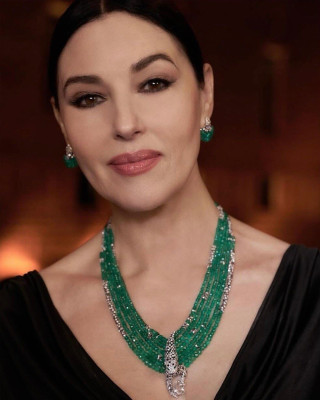 Monica Bellucci slips into Cartier’s dazzling High Jewelry in Stockholm