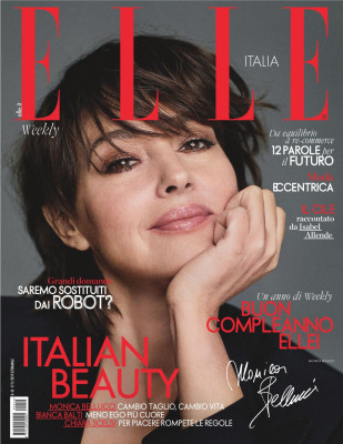 MONICA BELLUCCI in Elle Magazine, Italy November 2019