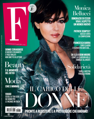 MONICA BELLUCCI in F Magazine, April 2020
