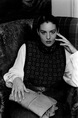 Monica Bellucci for Ralph Lauren Fall 1989 Ready to Wear Advance by Kyle Erickse