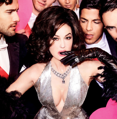 Monica Bellucci by Ellen Von Unwerth for Sorbet // 2021