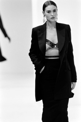 Monica Bellucci for Dolce & Gabbana Spring 1995 Ready To Wear Collection Runway 