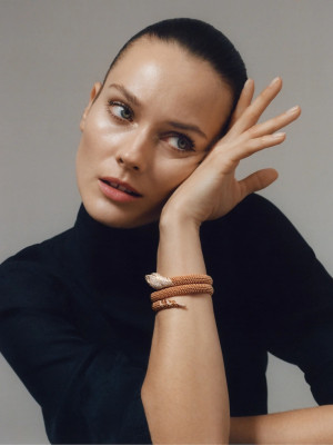 Monika Jac Jagaciak for Volgue Polska x Bvlgari by  Gosia Turczyńska