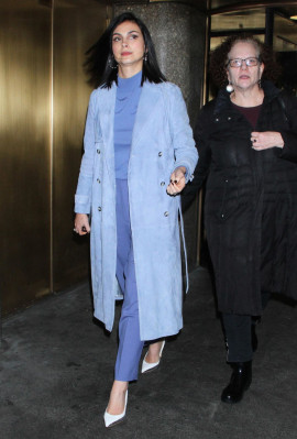 MORENA BACCARIN Arrives at New York Live 11/26/2018