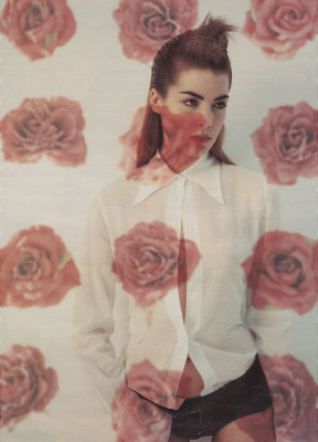 Myka Dunkle ~ Marie Claire Italy February 1998 by Tiziano Magni