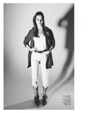 MYRTHE BOLT in Elle Magazine, France May 2020