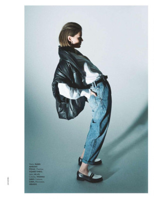 MYRTHE BOLT in Elle Magazine, France May 2020