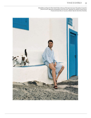 MYRTHE BOLT in Vogue Magazine, Spain June 2020