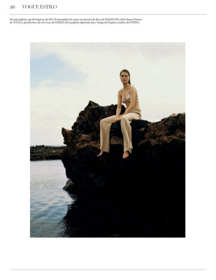 MYRTHE BOLT in Vogue Magazine, Spain June 2020
