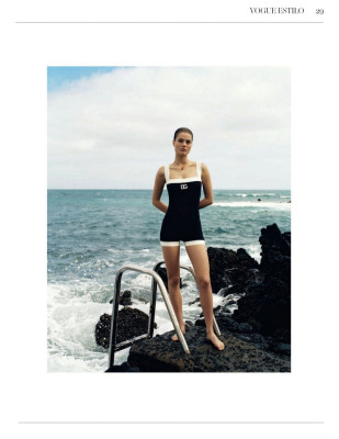 MYRTHE BOLT in Vogue Magazine, Spain June 2020