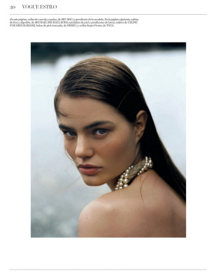 MYRTHE BOLT in Vogue Magazine, Spain June 2020
