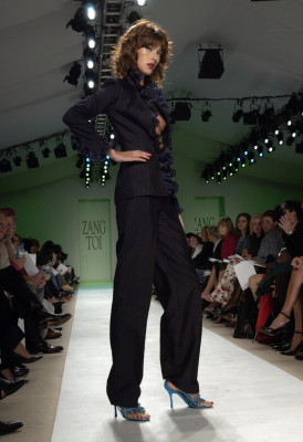 Nadejda Savcova for Zang Toi SS 2004