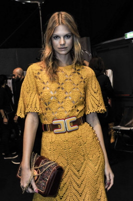 Nadine Leopold – Elisabetta Franchi Show Runway 2018 in Milan