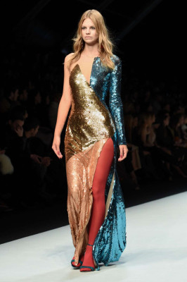 Nadine Leopold – Elisabetta Franchi Show Runway 2018 in Milan