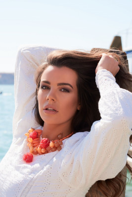 NADINE MIRADA at a Photoshoot, 2019