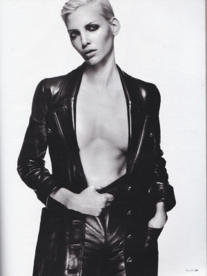 Nadja Auermann ~ Elle Germany October 1995 by Michelangelo Di Battista