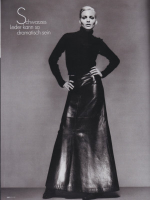 Nadja Auermann ~ Elle Germany October 1995 by Michelangelo Di Battista