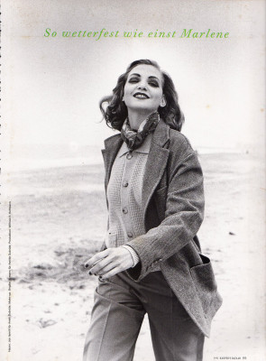 Nadja Auermann for Harper´s BAZAAR Germany September 1991