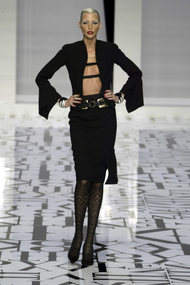 Nadja Auermann for Valentino FW 2004