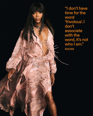 Naomi Campbell starred for the British magazine Dazed summer 2025