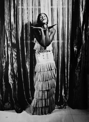 Naomi Campbell Marie Claire Germany январь1995 Фотосессия MODERNE ZEITEN Karl La
