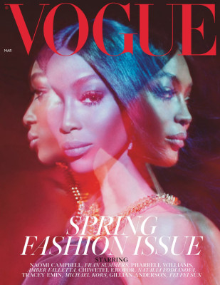 Naomi Campbell – Vogue UK March 2019