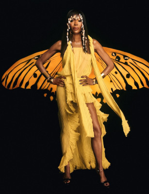 Naomi Campbell starred for the British magazine Dazed summer 2025
