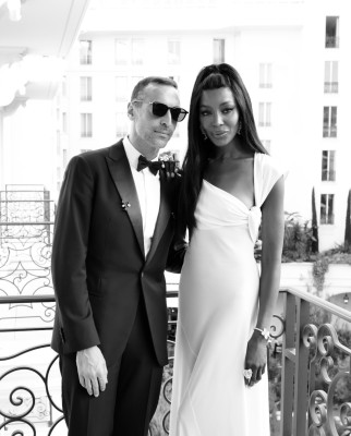 Naomi Campbell at the premiere of the film 