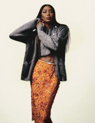 Naomi Campbell for Vogue Brasil September 2025 by Mar+Vin