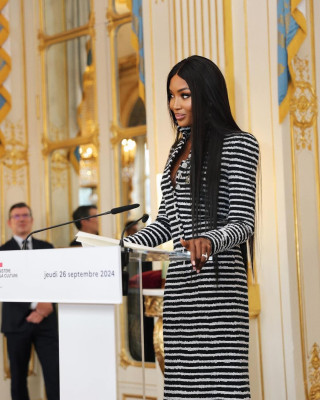 26.09.2024, Париж Naomi Campbell Вручение ордера кавалеров искусств и литературы