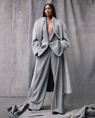 Naomi Campbell for Boss FW 2023 ad campaign