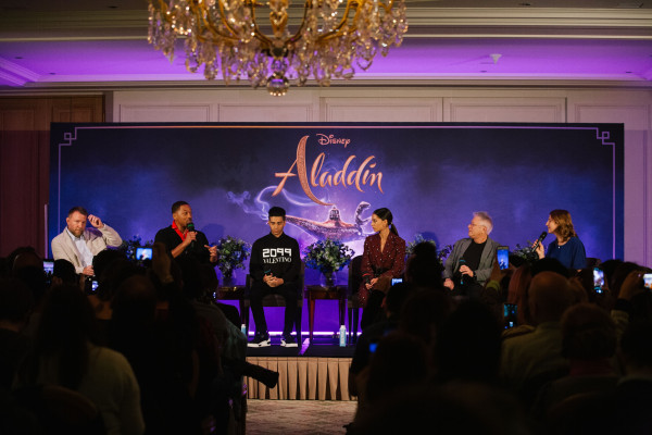 Naomi Scott - &quot;Aladdin&quot; Press Conference in Paris || 2019