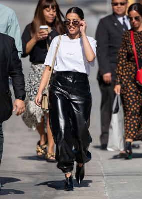 Naomi Scott Arriving At Jimmy Kimmel Live InLosAngeles- 05/20/2019