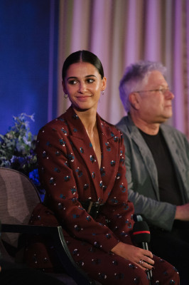 Naomi Scott - &quot;Aladdin&quot; Press Conference in Paris || 2019