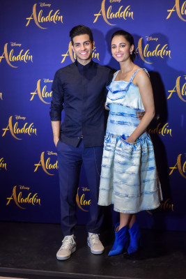 Naomi Scott - &quot;Aladdin&quot; Mexico Press Conference - 05/15/2019