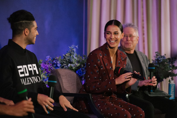 Naomi Scott - &quot;Aladdin&quot; Press Conference in Paris || 2019