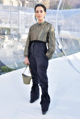 Naomi Scott -Kenzo show, Paris Fashion Week,  26 Feb 2020