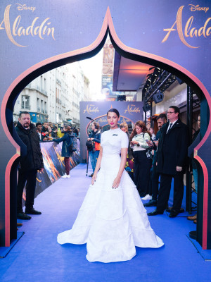 Naomi Scott - &quot;Aladdin&quot; Premiere in Paris - With Fans || 2019