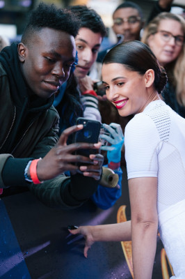 Naomi Scott - &quot;Aladdin&quot; Premiere in Paris - With Fans || 2019