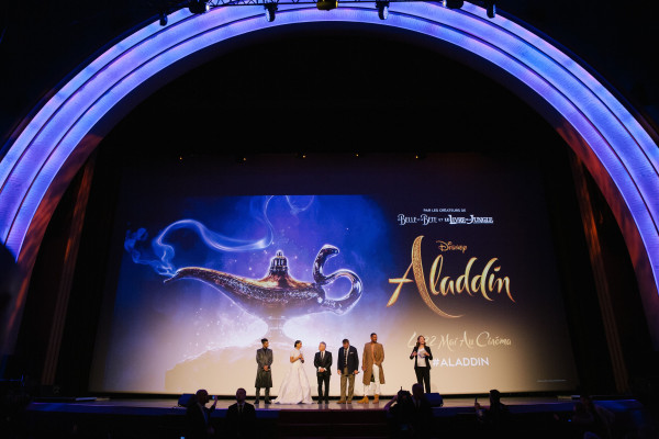 Naomi Scott - &quot;Aladdin&quot; Premiere in Paris - Inside || 2019